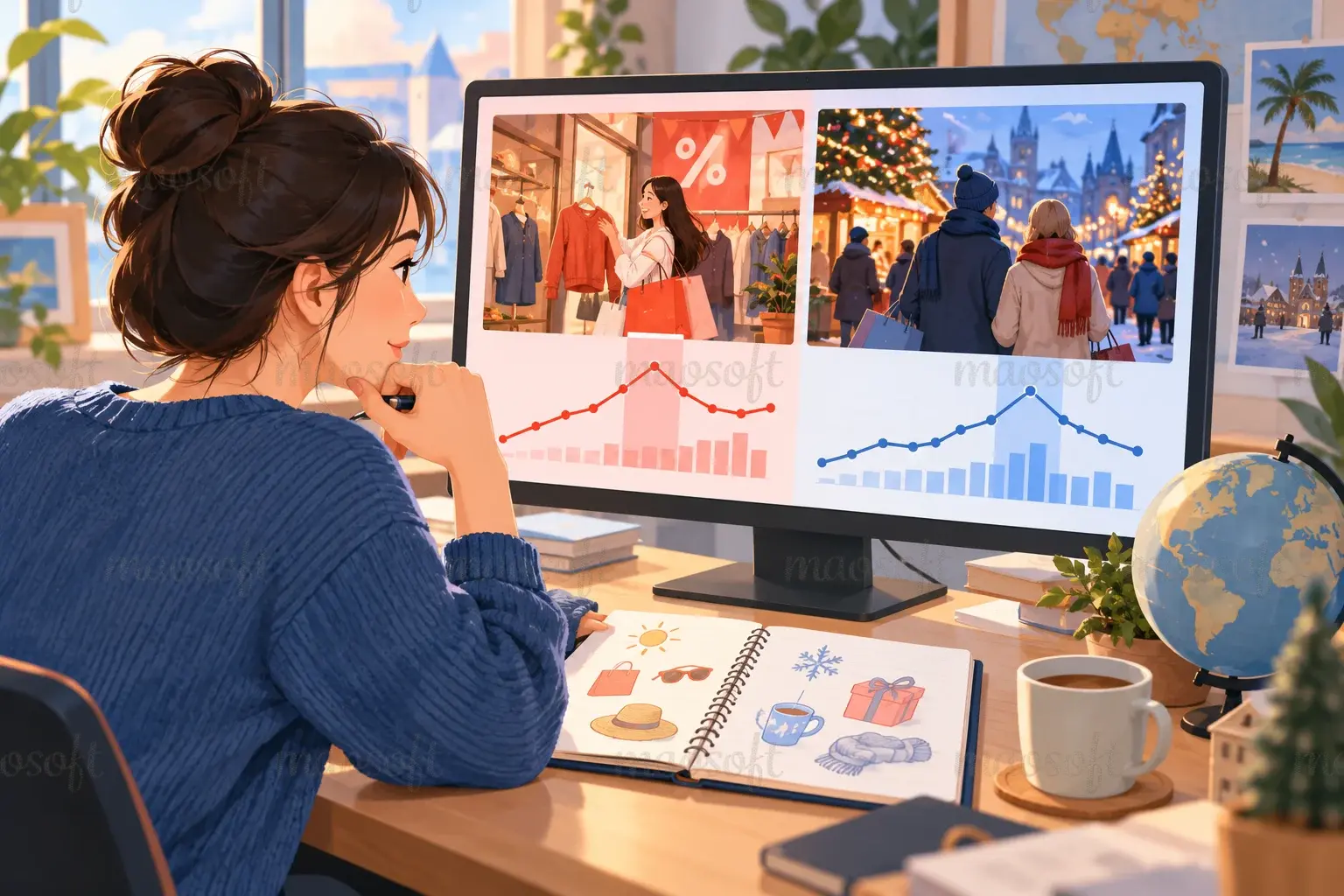 Minh họa: con số không kể hết cách người ta lựa chọn