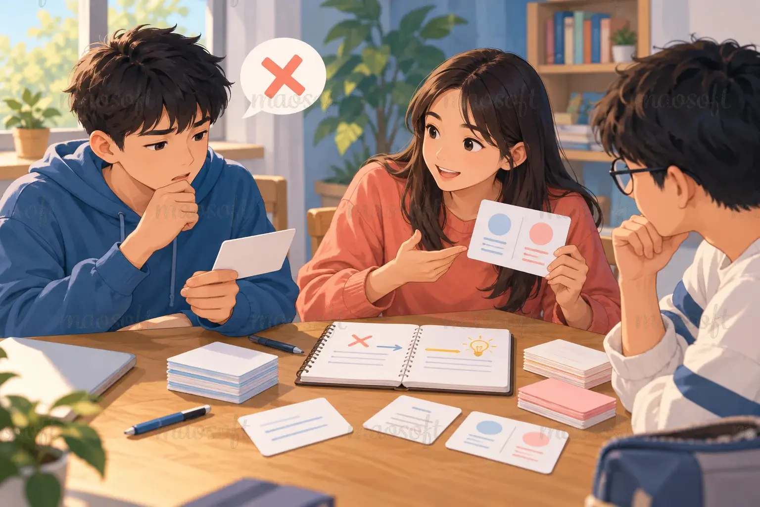 Minh họa: học từ câu sai thay vì chỉ gom điểm