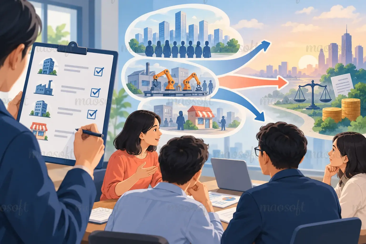 Minh họa: dự báo là kịch bản, không phải chuyện đã xong