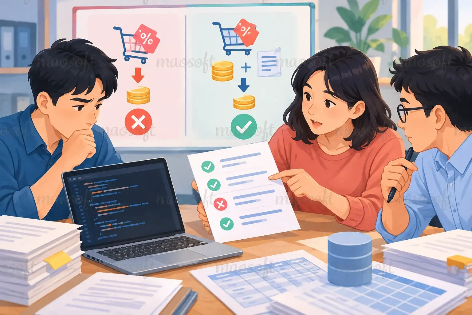 Minh họa: đừng để bài kiểm tra lặp lại đúng giả định của AI
