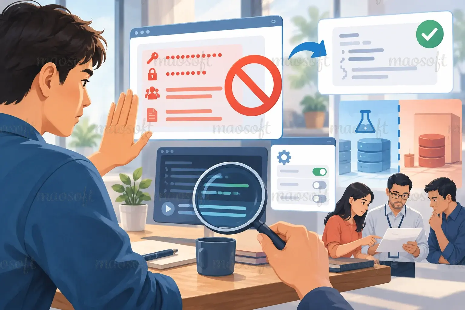 Minh họa: giữ bí mật và quyền truy cập khỏi prompt