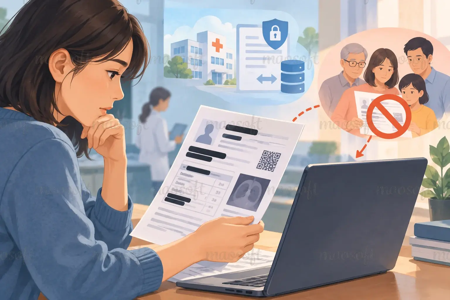 Minh họa: thông tin sức khỏe là chuyện riêng tư