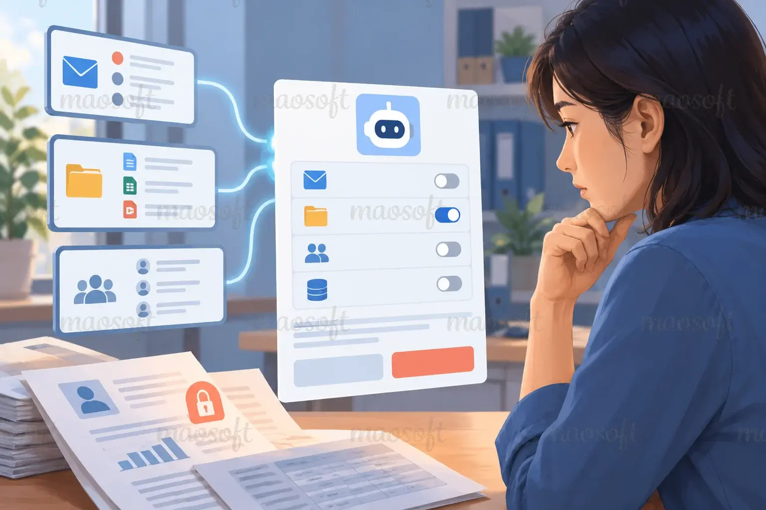 Minh họa: các công cụ AI cũng mở thêm đường truy cập