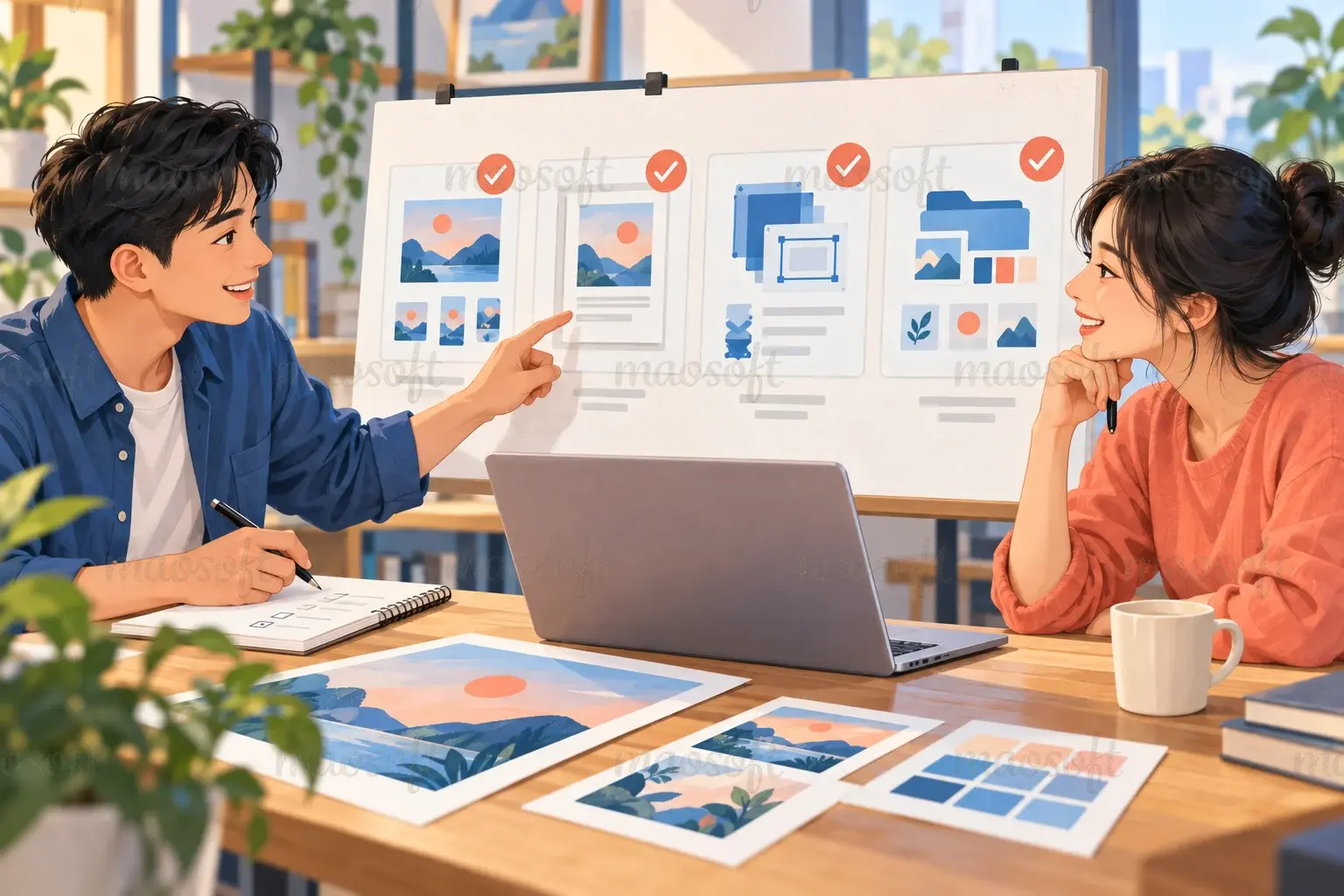 Minh họa: Thống nhất đầu ra từ lúc nhận việc