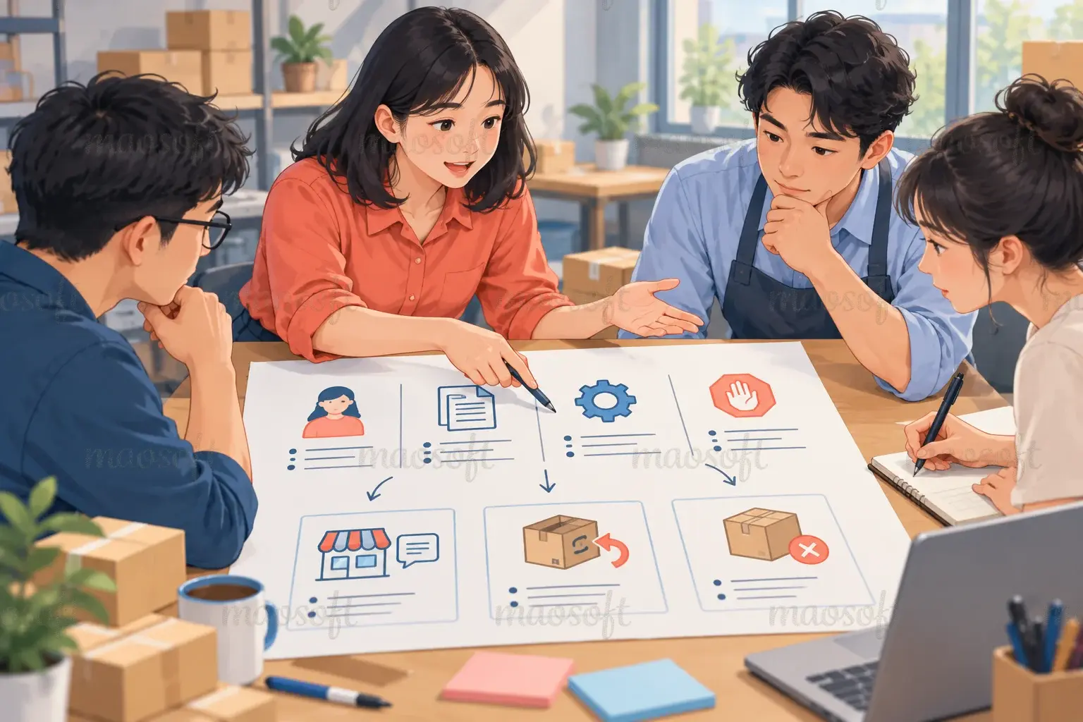 Viết rõ phạm vi trước khi bắt đầu