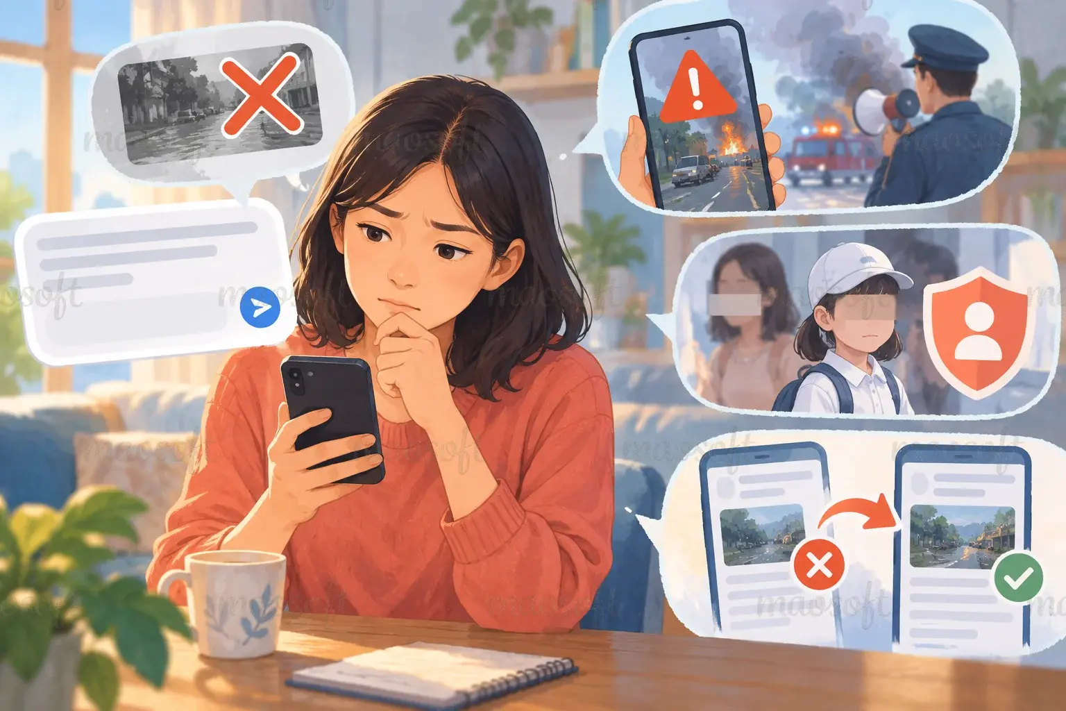 Minh họa: chọn cách nói phù hợp với bằng chứng đang có