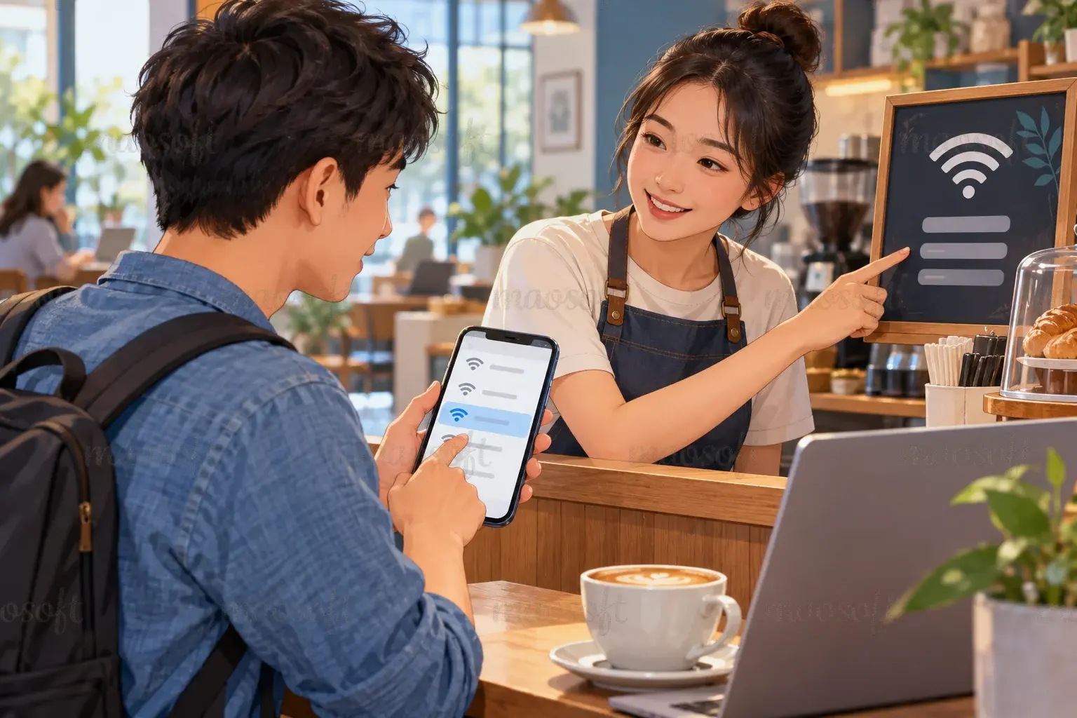 Minh họa: Xác nhận mạng mình định dùng