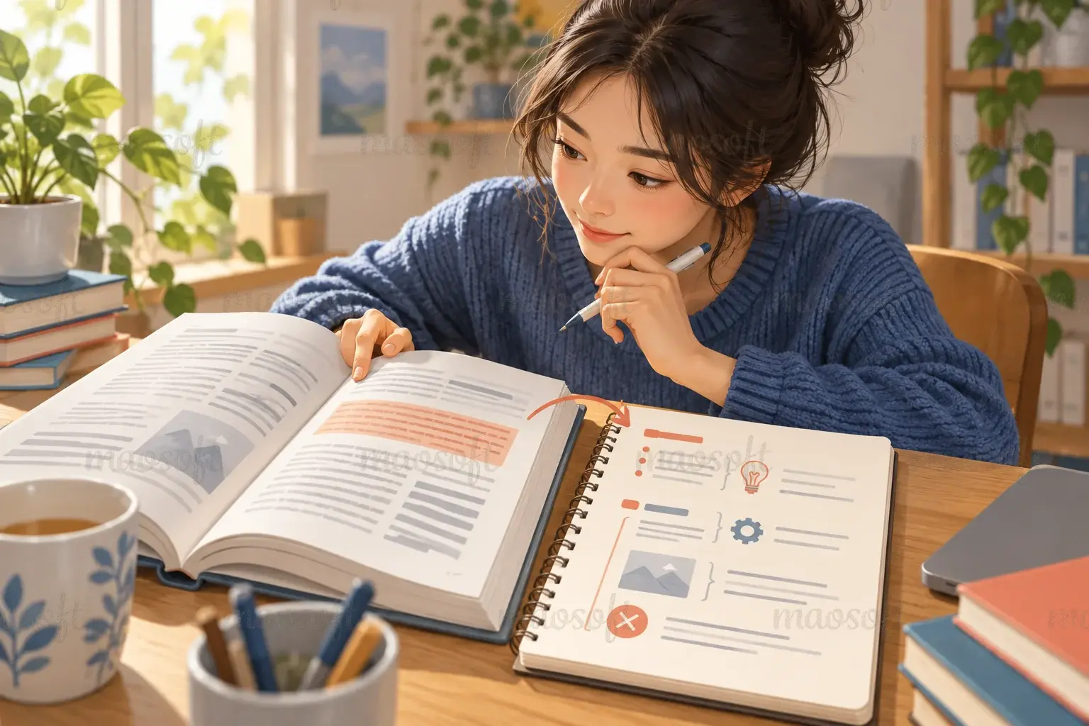 Minh họa: Chọn điều đáng giữ trước khi chép