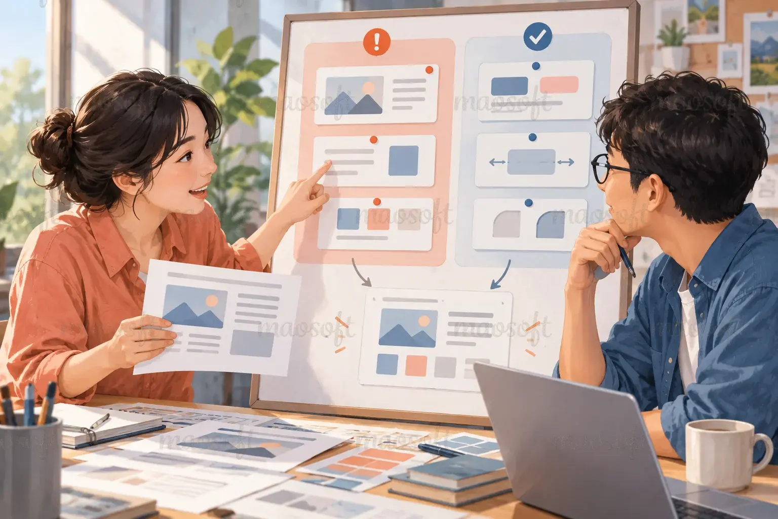 Minh họa: Gom phản hồi theo mức quan trọng
