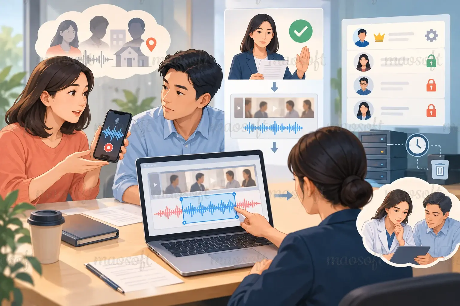Chọn phần được phép chia sẻ