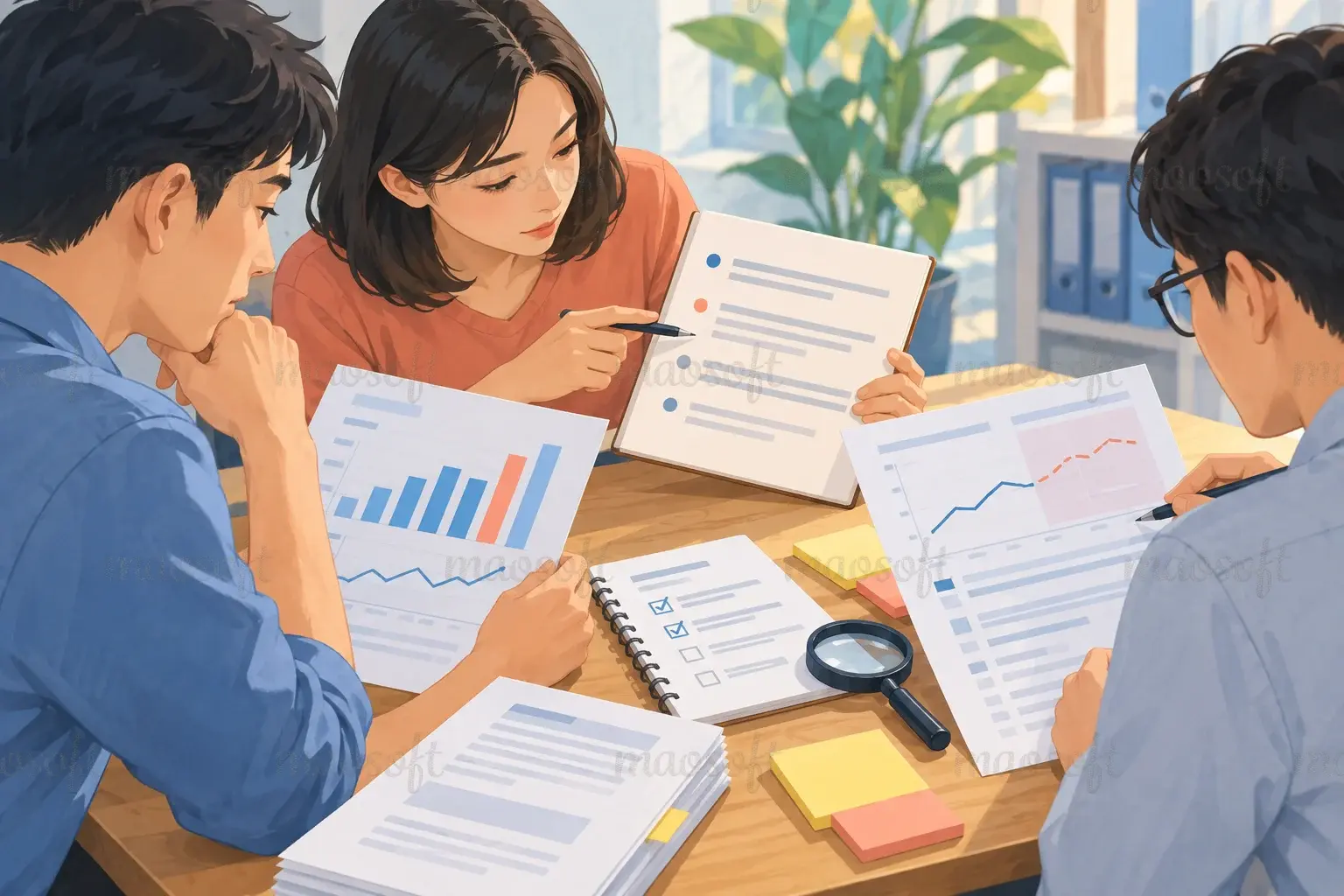Viết nhận xét kèm số liệu để kiểm lại