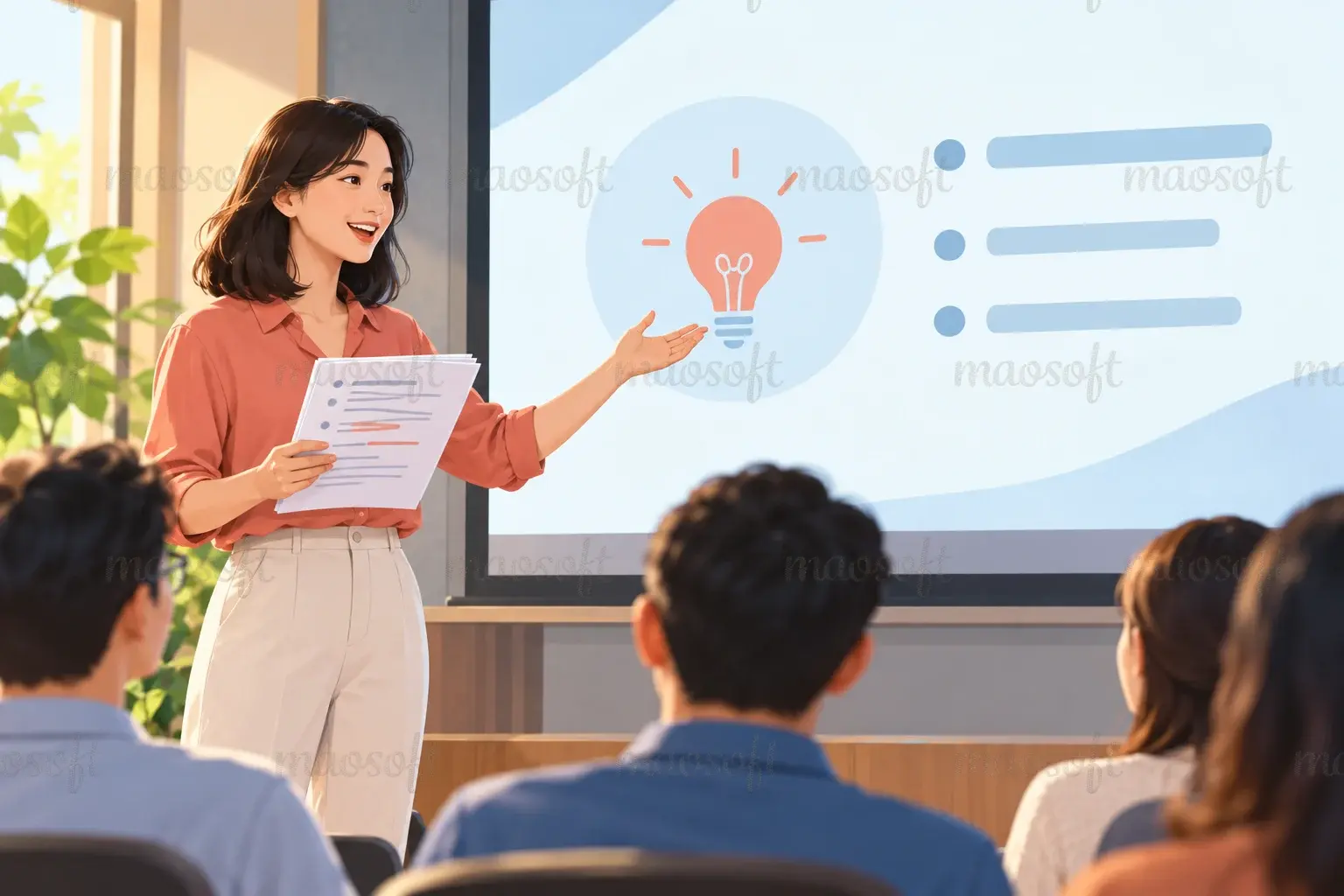 Minh họa: Giữ phần chi tiết ở đúng nơi