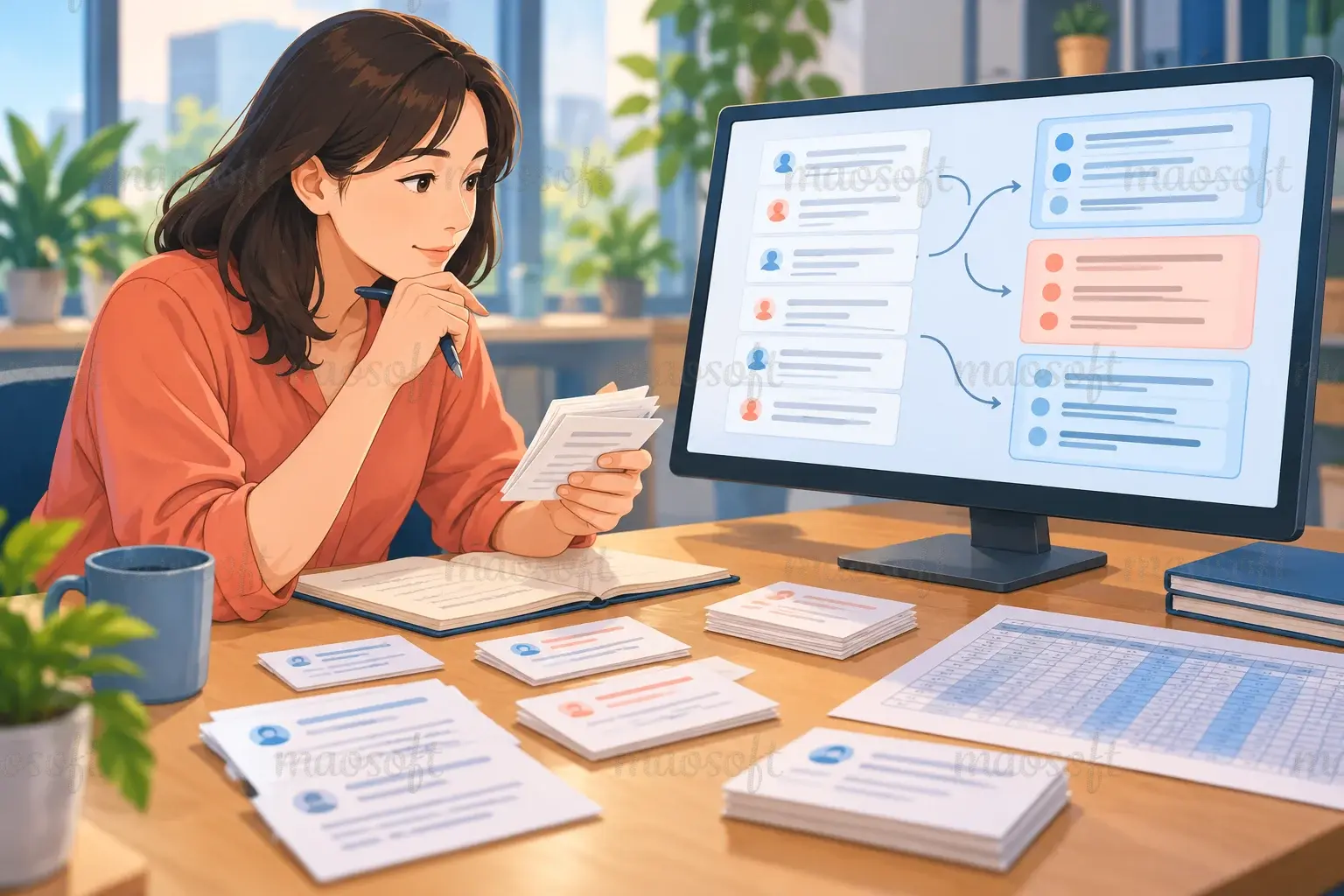 Tháng đầu học trên một việc quen