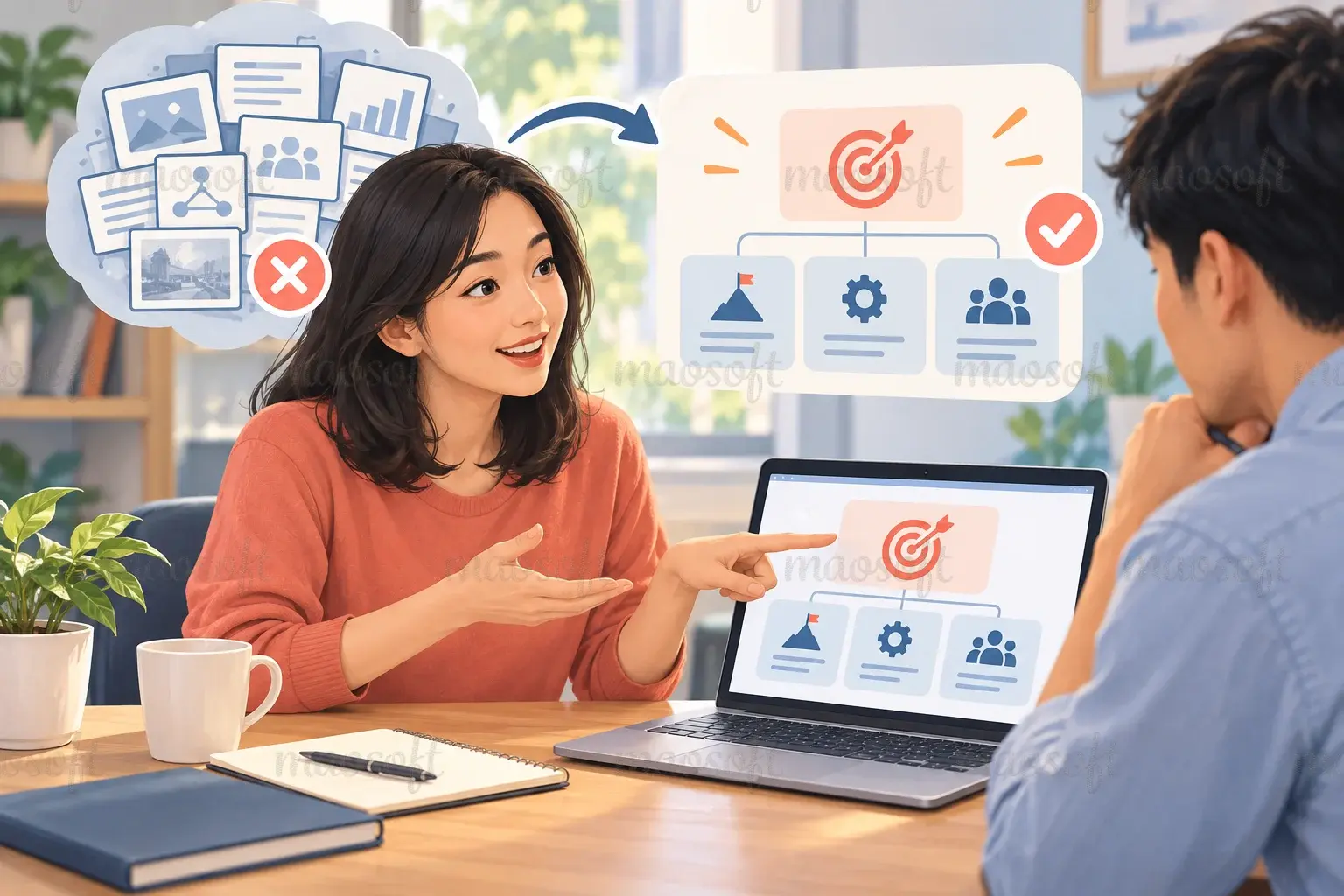 Minh họa: Chọn điều người nghe cần hiểu
