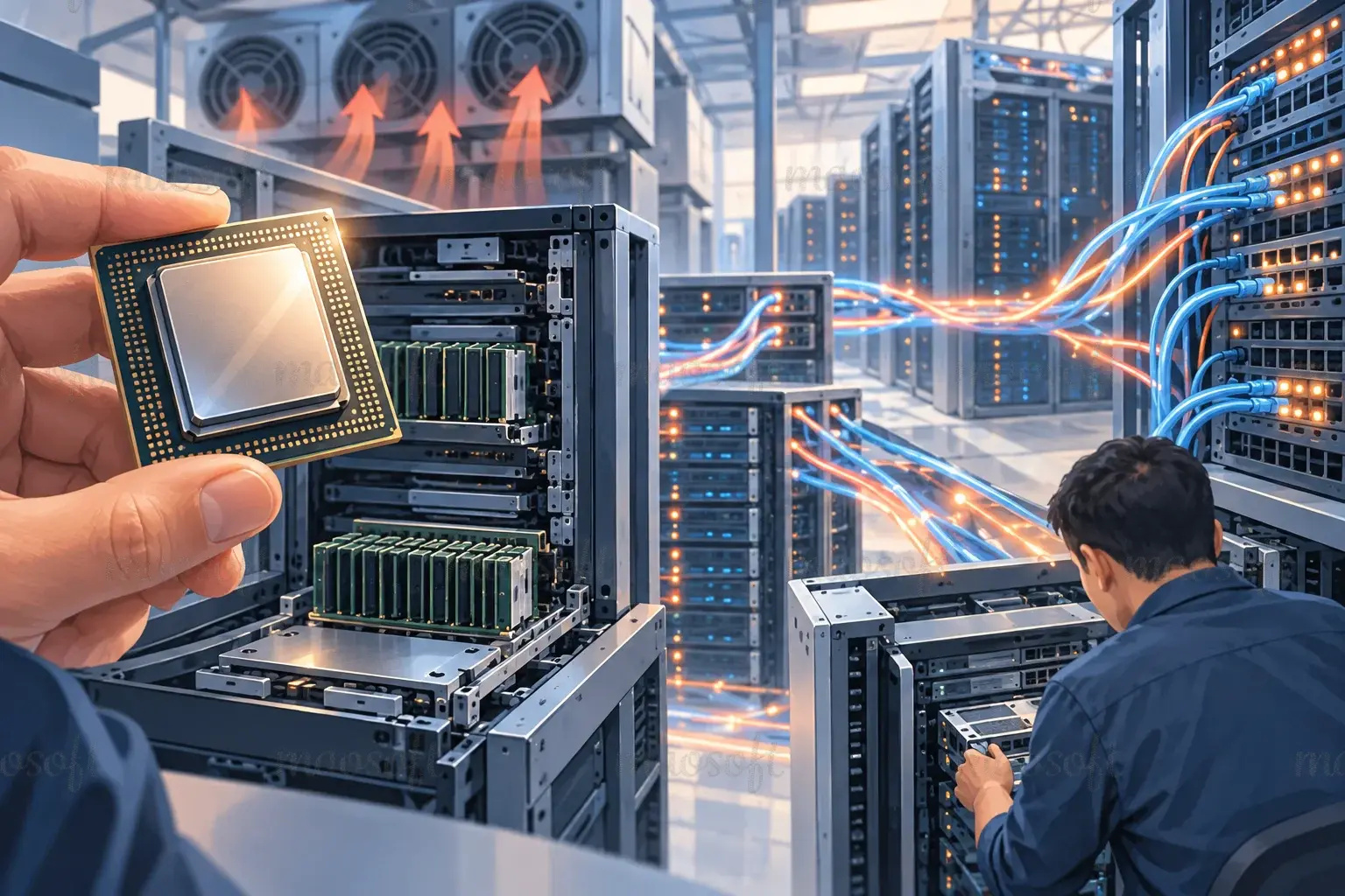 Máy chủ không làm việc một mình
