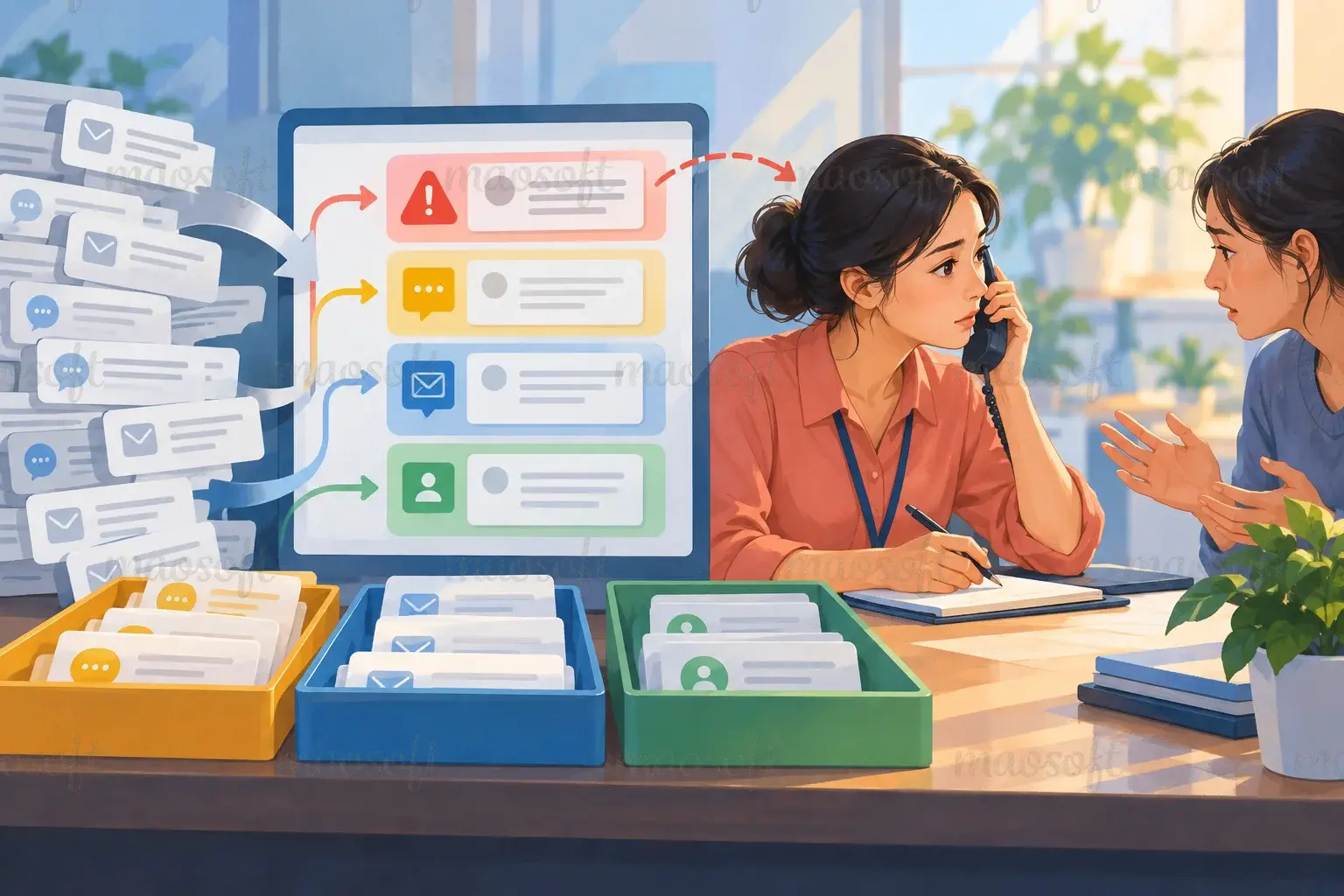 Chia việc theo điều đang cần cải thiện