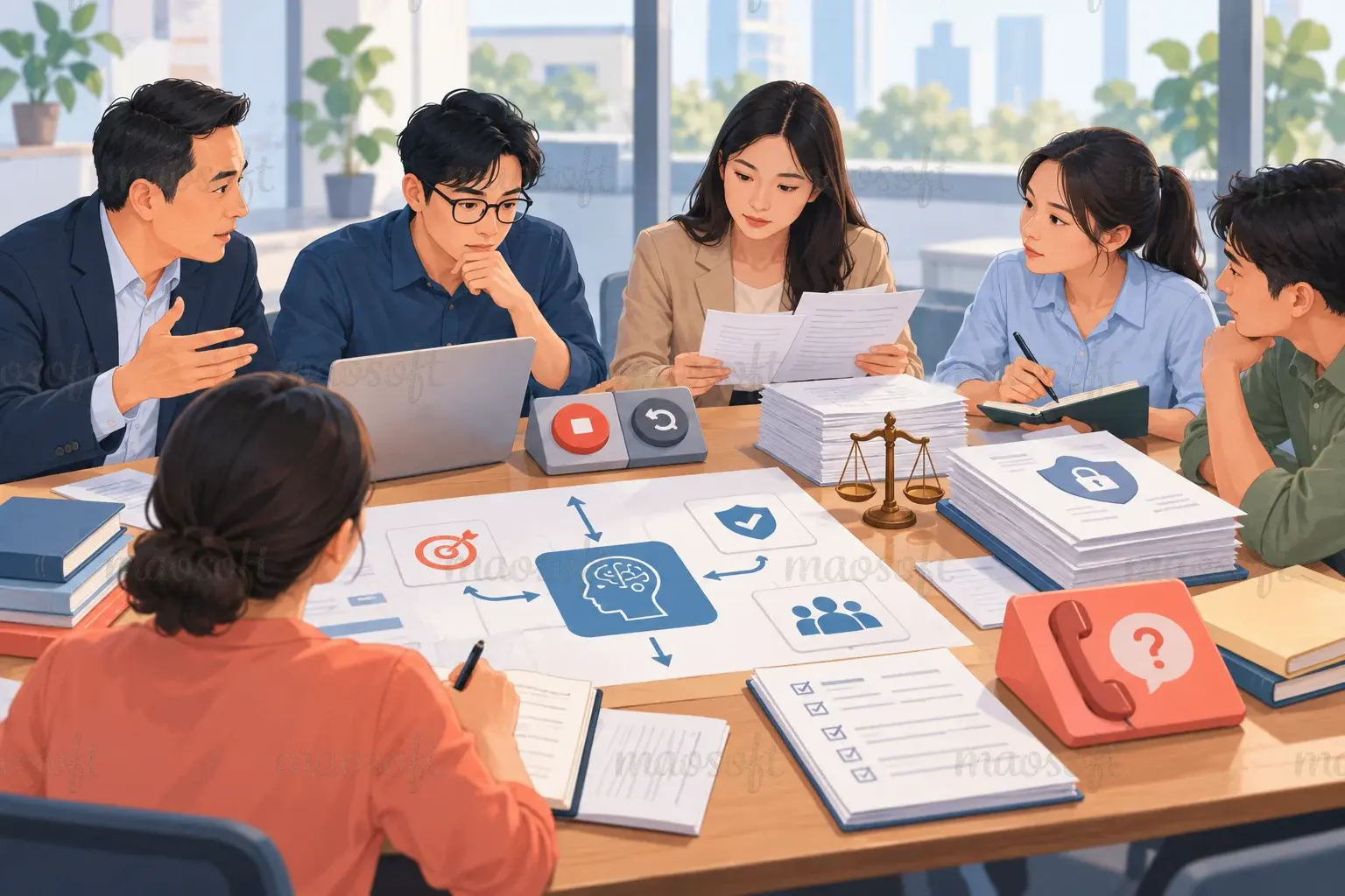Minh họa: ai làm gì trong quy trình?