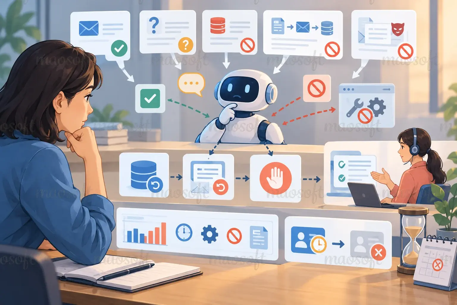 Minh họa: thử trước khi cho agent chạm dữ liệu thật