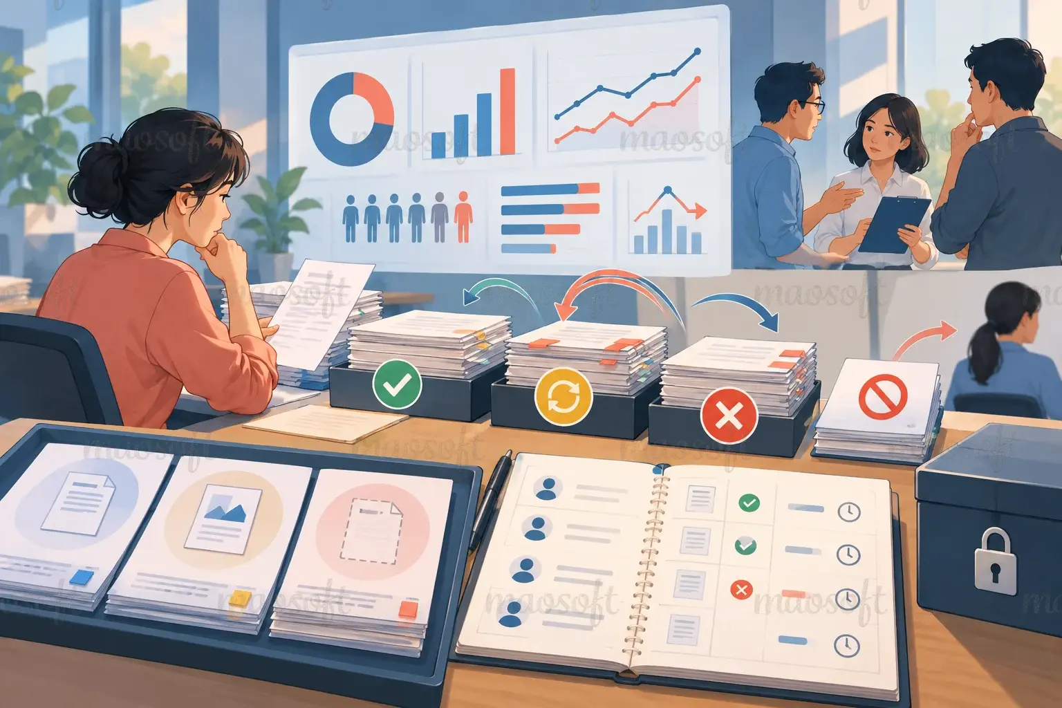 Minh họa: đo chất lượng của cả hai phía