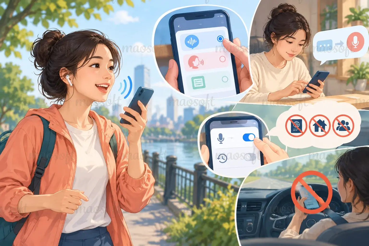 Chọn mẫu theo tình huống cần dùng