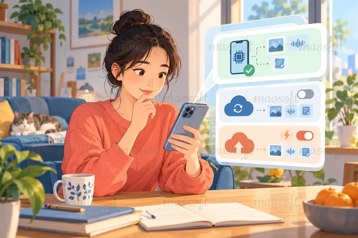 AI chạy ngay trên điện thoại: dữ liệu có thật sự ở trong máy?