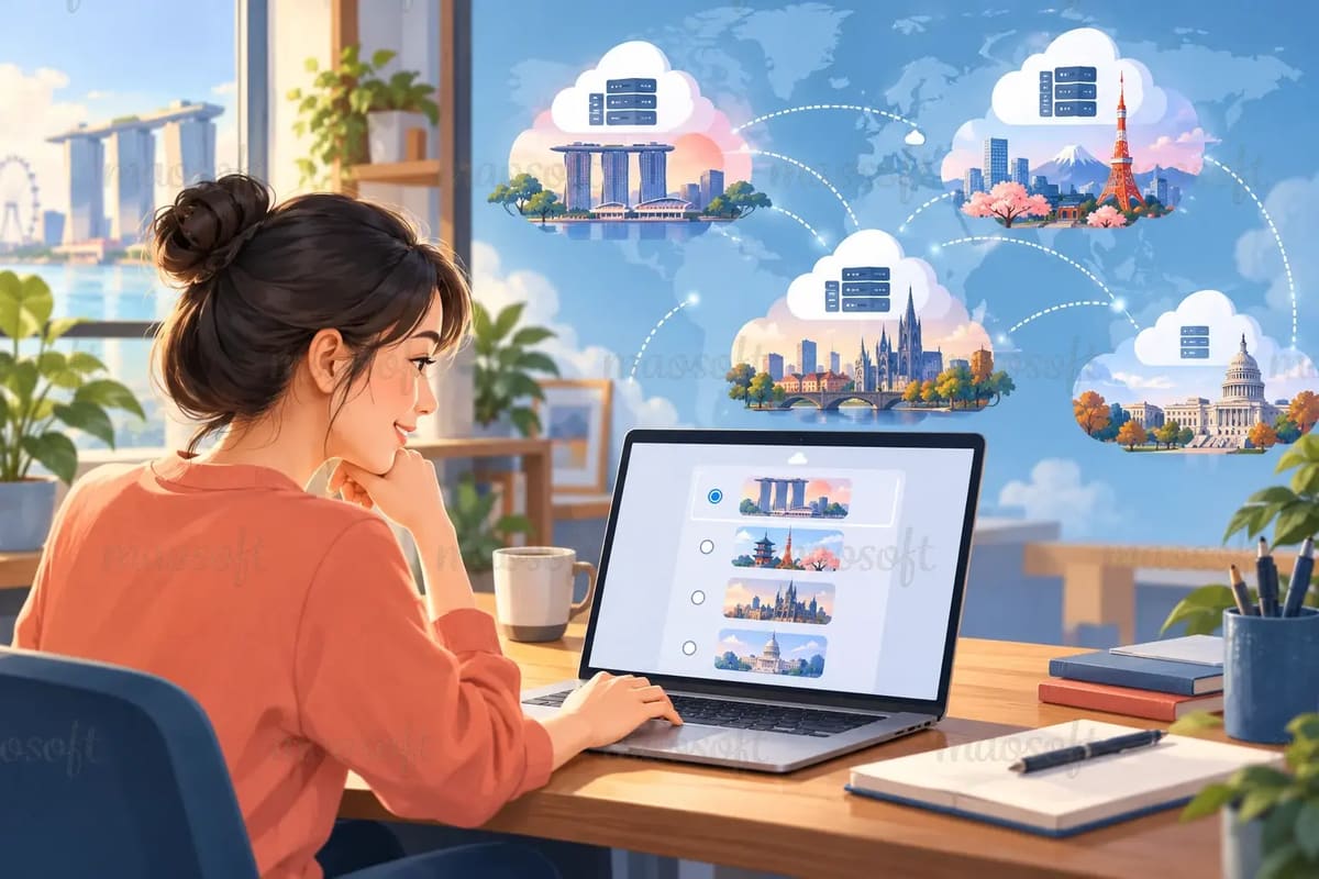 AI và điện toán đám mây: chọn vùng dữ liệu và dịch vụ phù hợp