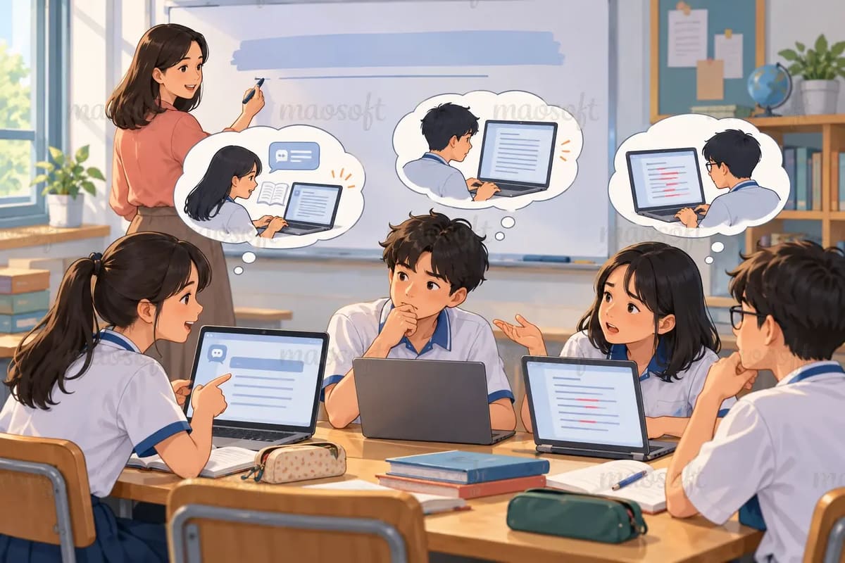 AI trong giáo dục: xây quy tắc lớp học cùng học sinh