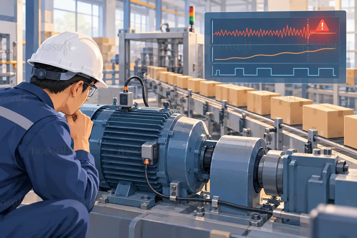 AI trong sản xuất: bảo trì dự đoán từ dữ liệu cảm biến