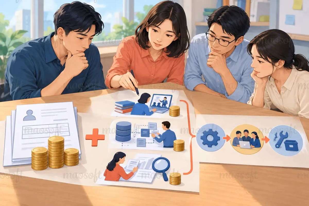 Chi phí AI thực tế gồm những gì ngoài giá thuê bao?