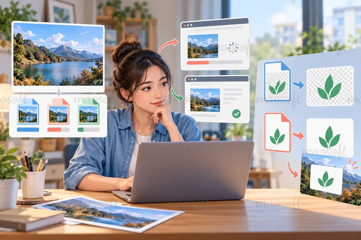 Xuất ảnh JPEG, PNG hay WebP: chọn theo nơi sẽ dùng