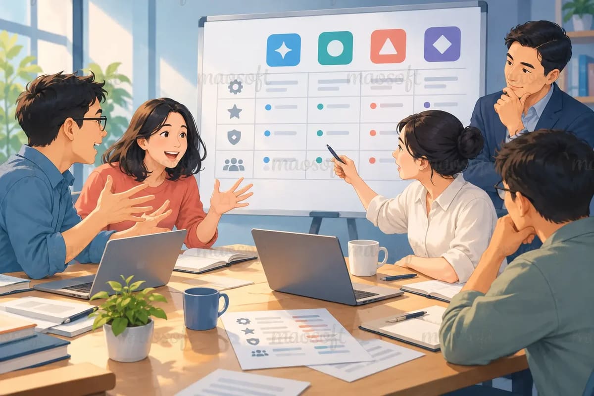 Chọn phần mềm cho nhóm: thử việc thật rồi hãy chốt