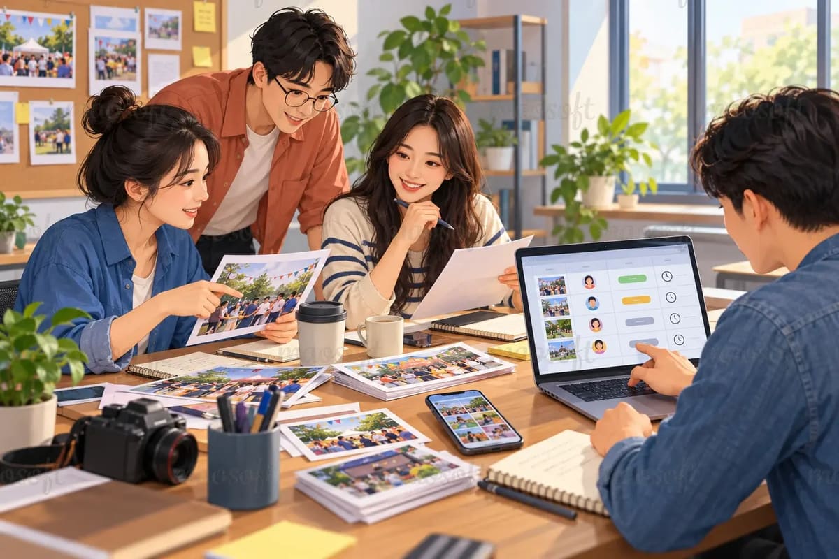 Chuẩn bị bài đăng cho sự kiện: chốt nội dung và hình trước ngày chạy
