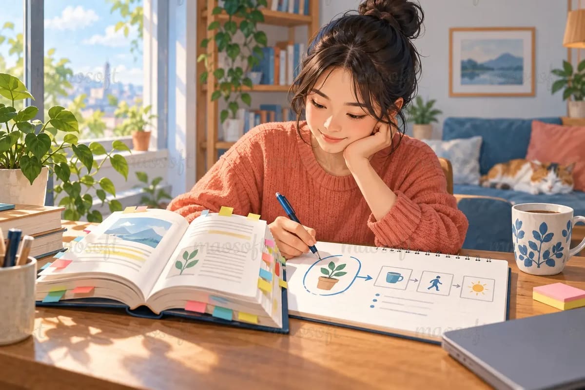 Đọc xong một cuốn sách, chọn một điều để thử là đủ