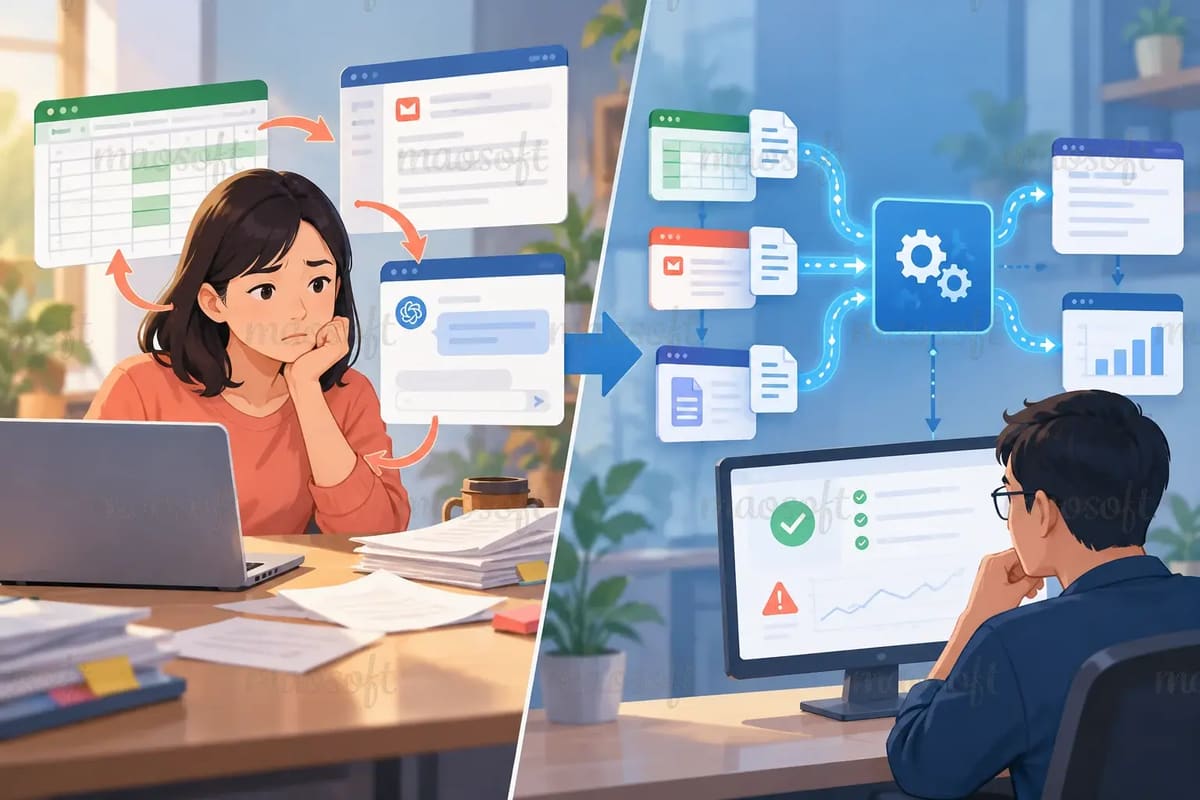 Nối hai phần mềm với nhau: chuẩn bị gì để đỡ sửa tới sửa lui?
