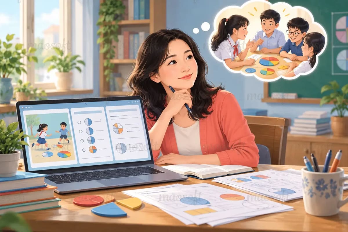 Soạn hoạt động nhóm cho lớp: giao đề sao để học sinh bắt tay làm được?