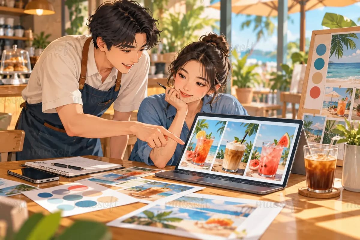 Tạo ảnh bằng AI: từ ý tưởng đến tệp sẵn sàng để dùng