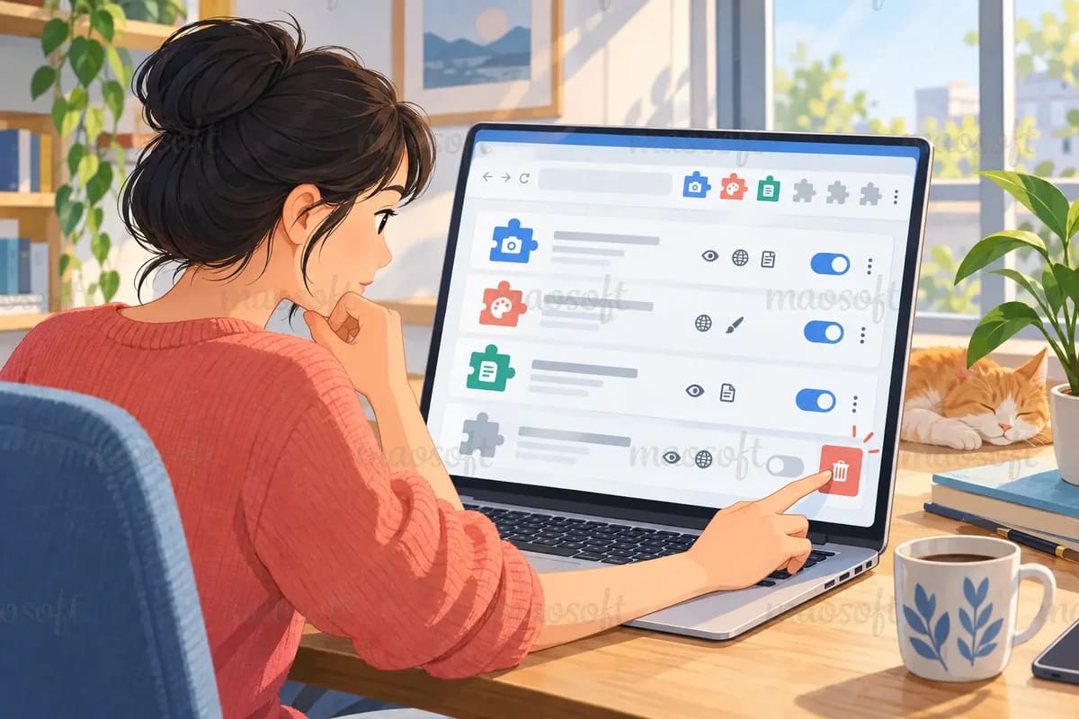 Tiện ích trình duyệt: cài ít thôi, nhưng hiểu nó được làm gì