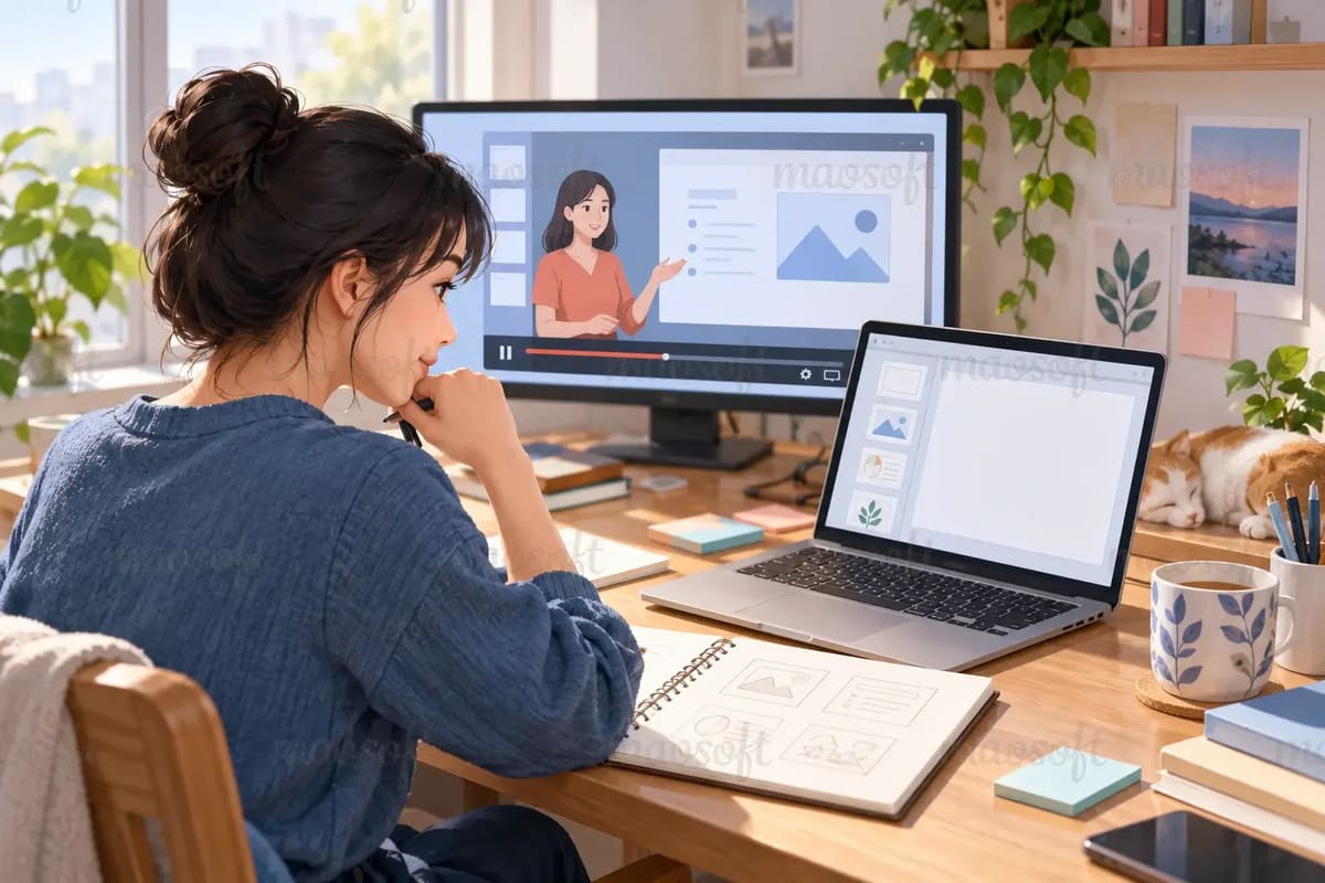 Xem hướng dẫn rất hiểu, nhưng tự làm lại mới biết đang vướng đâu