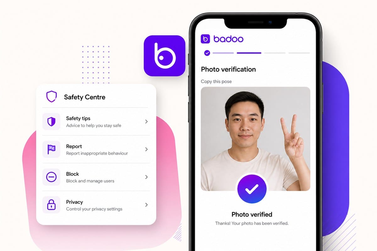 Xác minh hồ sơ và tính năng an toàn trên Badoo