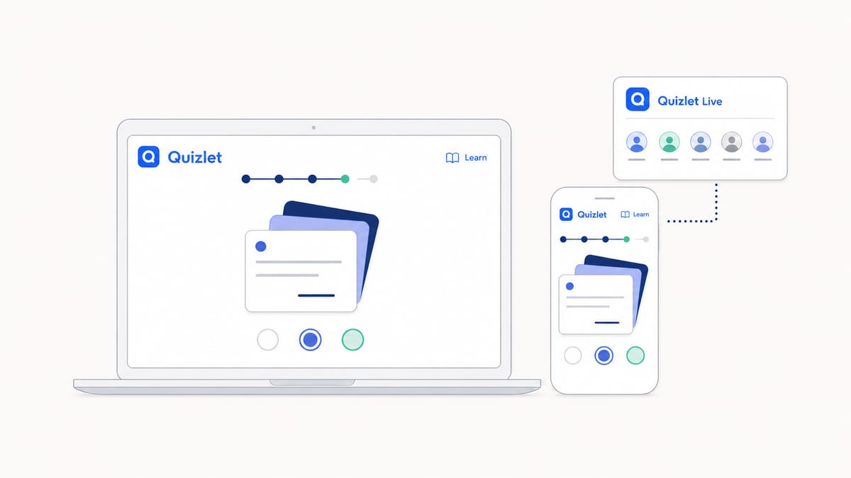 Học Quizlet trên điện thoại máy tính và sử dụng Quizlet Live trong lớp